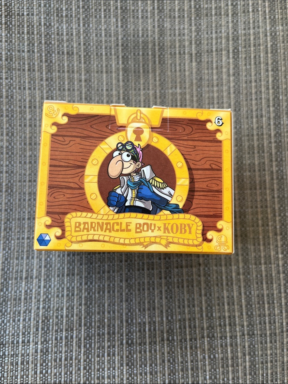 SpongeBob Squarepants Barnacle Boy x Koby Yellow Collectible toy